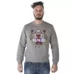 pull-over kenzo homme multicolore mode gray tiger